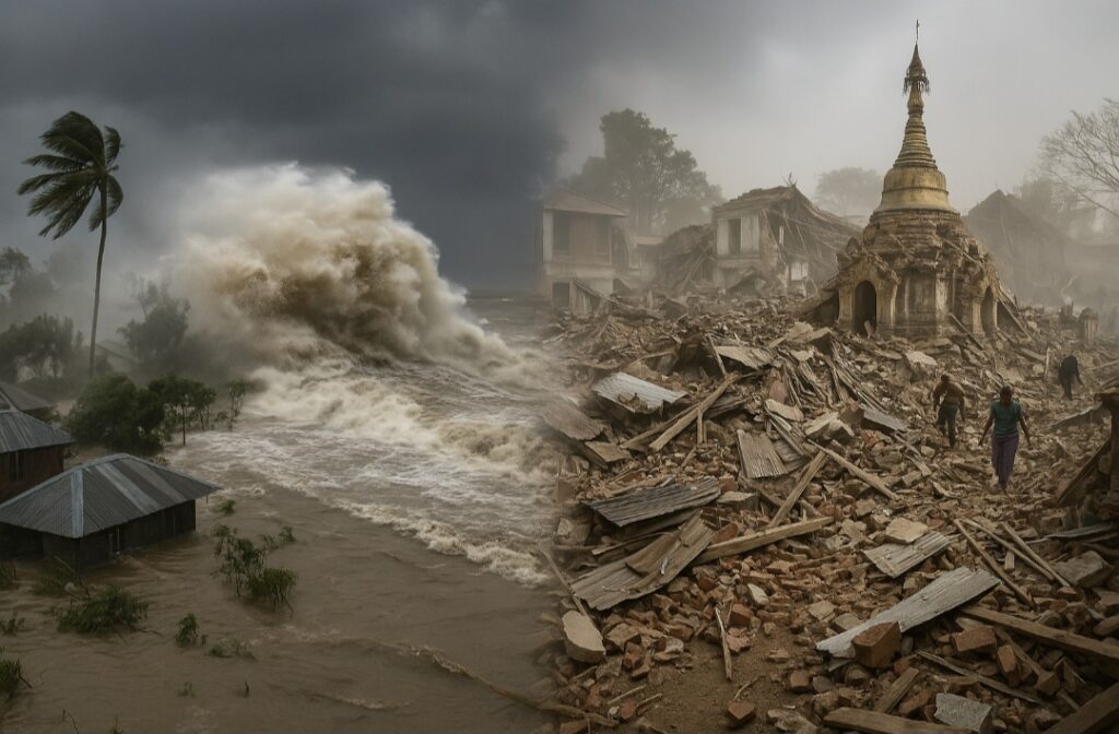 Myanmar tra cicloni e terremoti devastanti