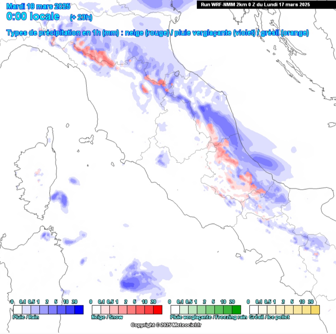 Neve Abruzzo 17-18 Marzo