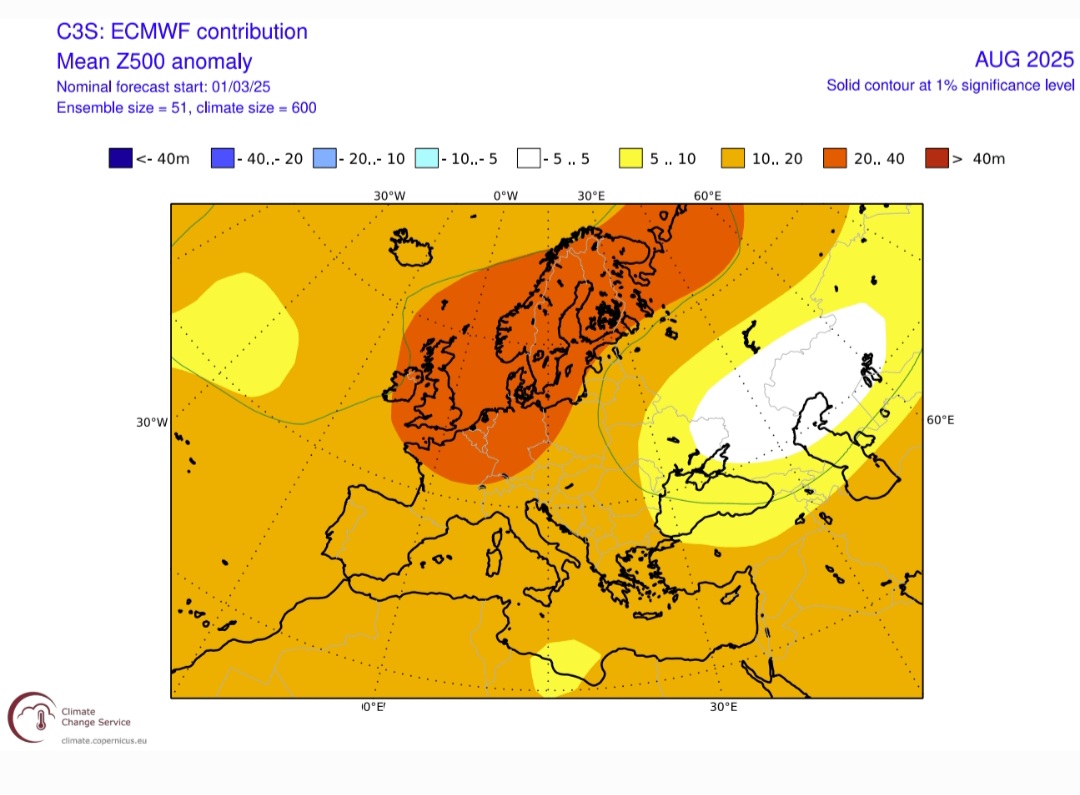 Previsioni agosto 2025