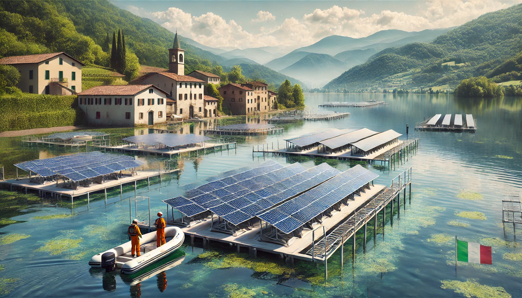 Le intenzioni di Pichetto sull’Italia: “fotovoltaico galleggiante nel mix energetico”