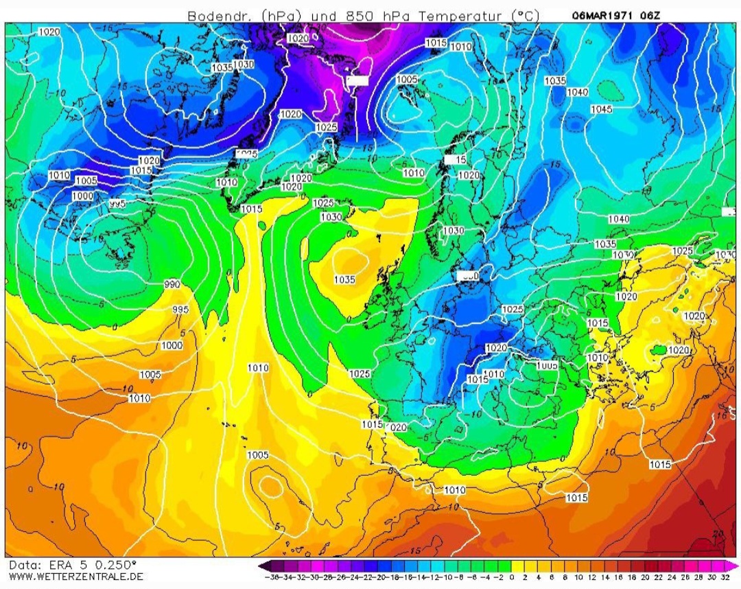 Temperature marzo 1971