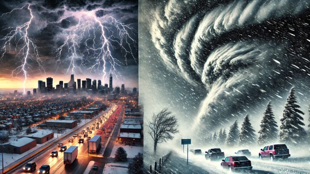 Tempeste e blizzard USA