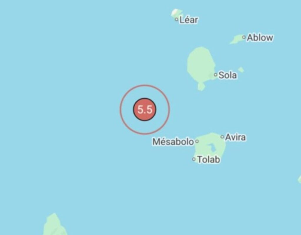 Terremoto Isole Vanuatu