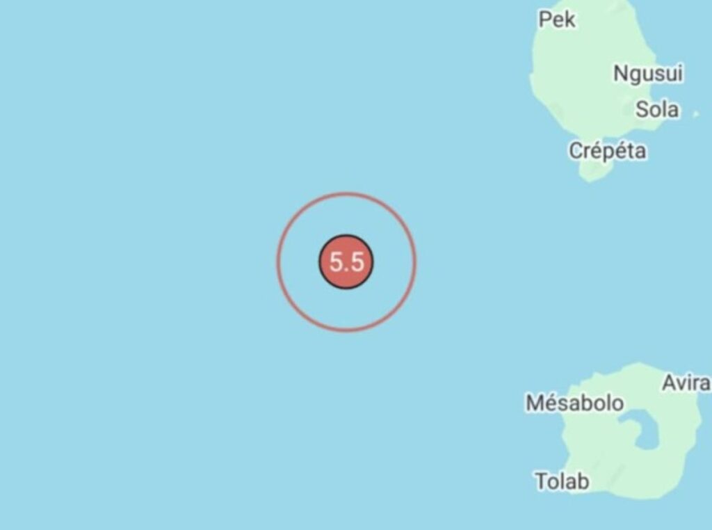 Terremoto Isole Vanuatu