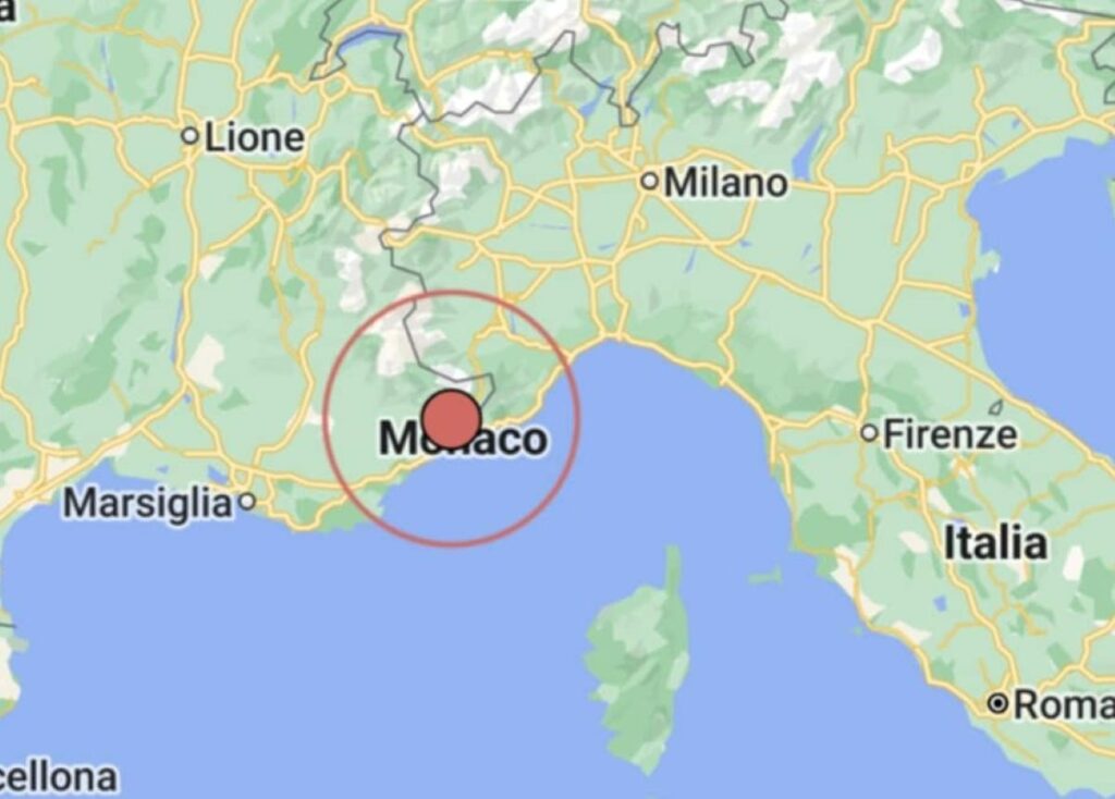 Terremoto Italia Francia