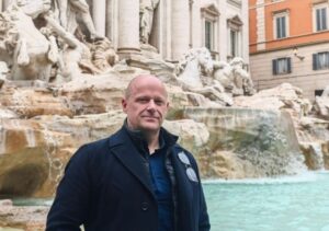 Turista ustionato Roma
