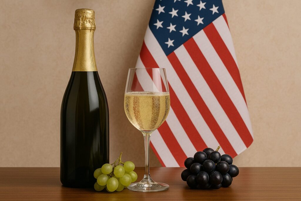 Vino frizzante USA