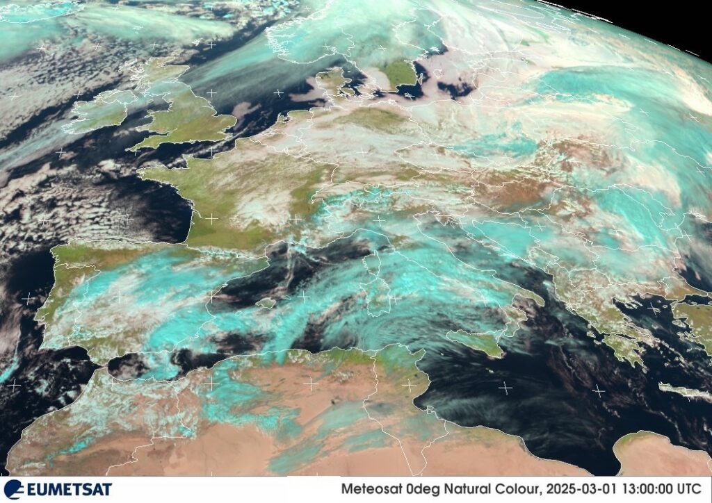 allerta meteo ciclone afro mediterraneo 1 marzo 2025