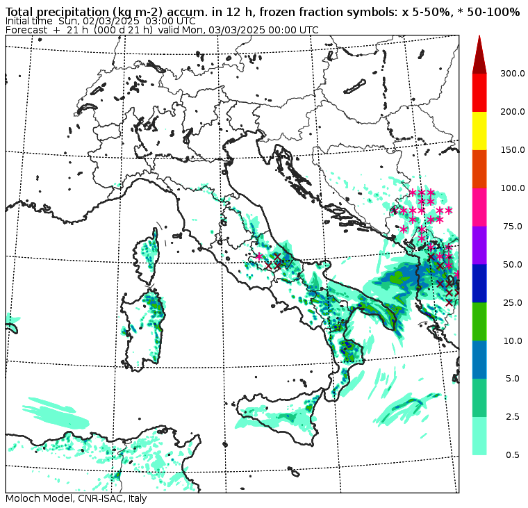 allerta meteo domenica sera