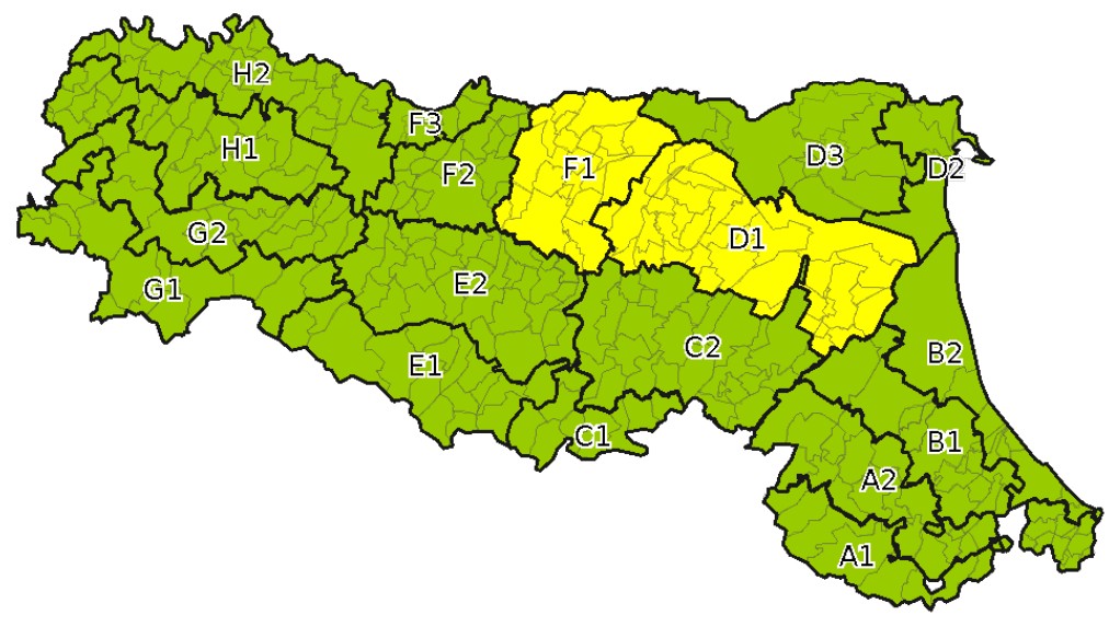 allerta meteo emilia romagna 17 marzo