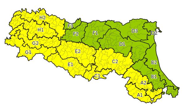 allerta meteo emilia romagna