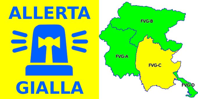 allerta meteo friuli venezia giulia 15 marzo