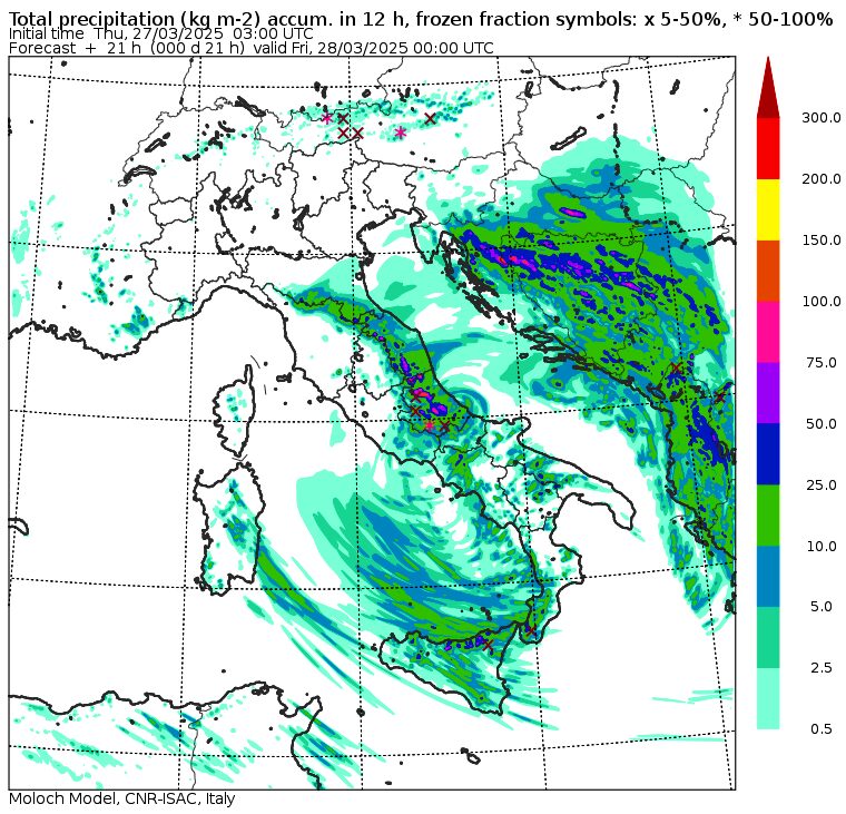 allerta meteo giovedì sera