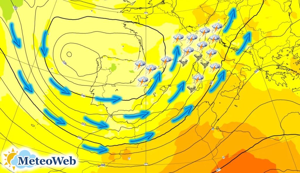 allerta meteo lunedì 10 marzo 2025