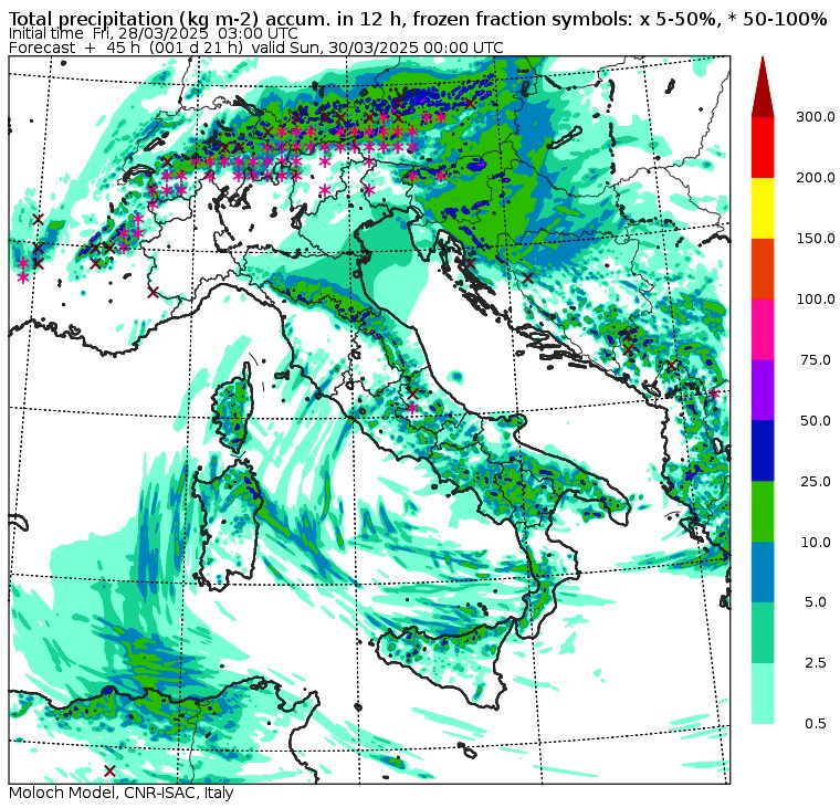 allerta meteo sabato pomeriggio sera