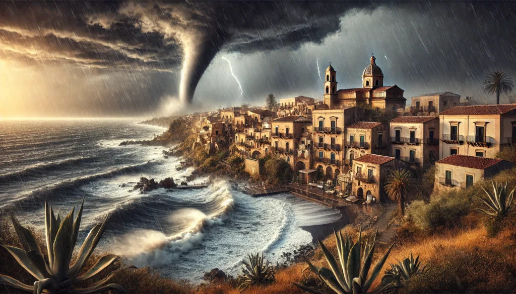 allerta meteo tornado costa