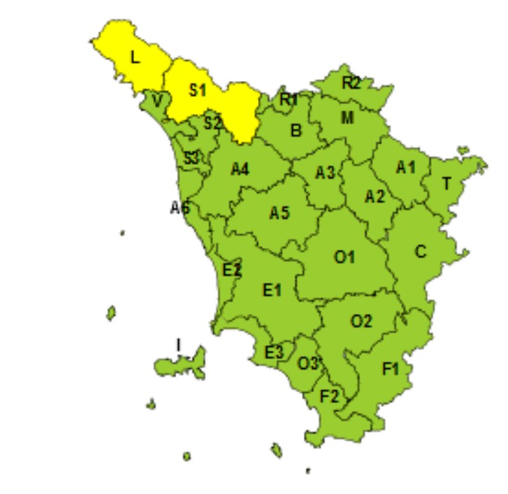 allerta meteo toscana 11 marzo