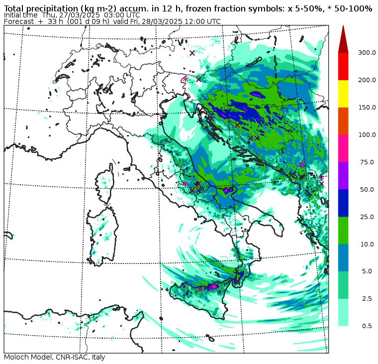 allerta meteo venerdì mattina