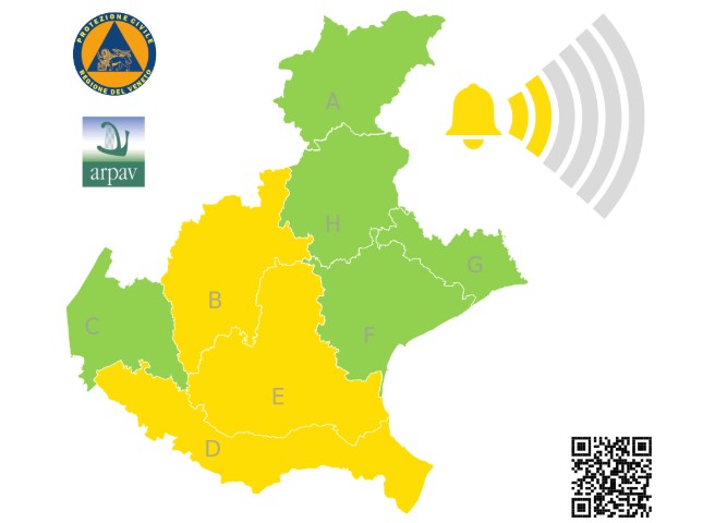 allerta meteo veneto 15-16 marzo