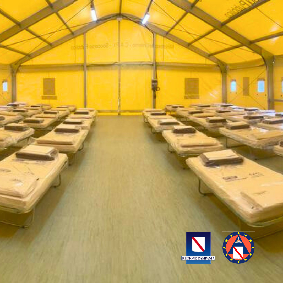 Campi Flegrei, a Napoli allestita un’area accoglienza per il bradisismo