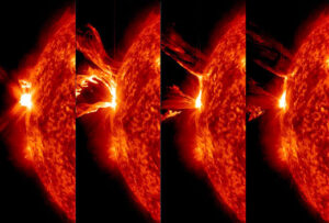 brillamento solare 28 marzo 2025