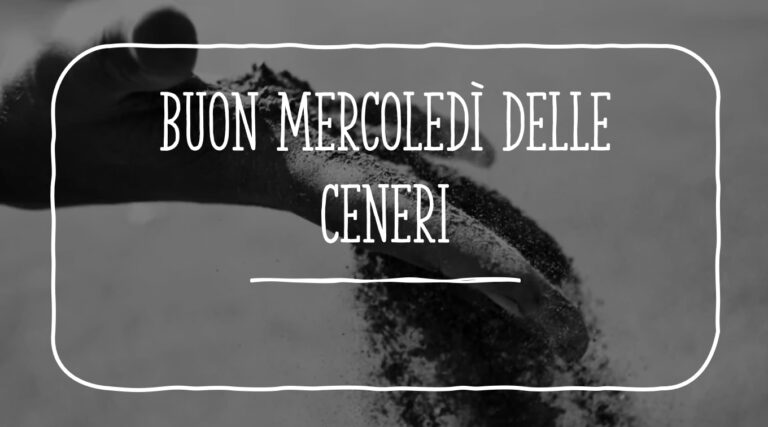 Buongiorno, Buon Mercoledì delle Ceneri! IMMAGINI e significato