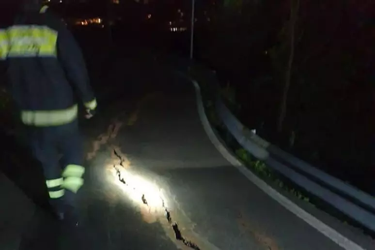 crepa frana casarza maltempo liguria