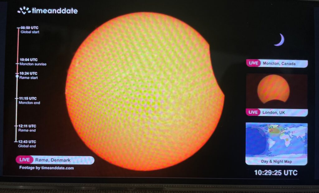eclissi sole 29 marzo 2025 danimarca