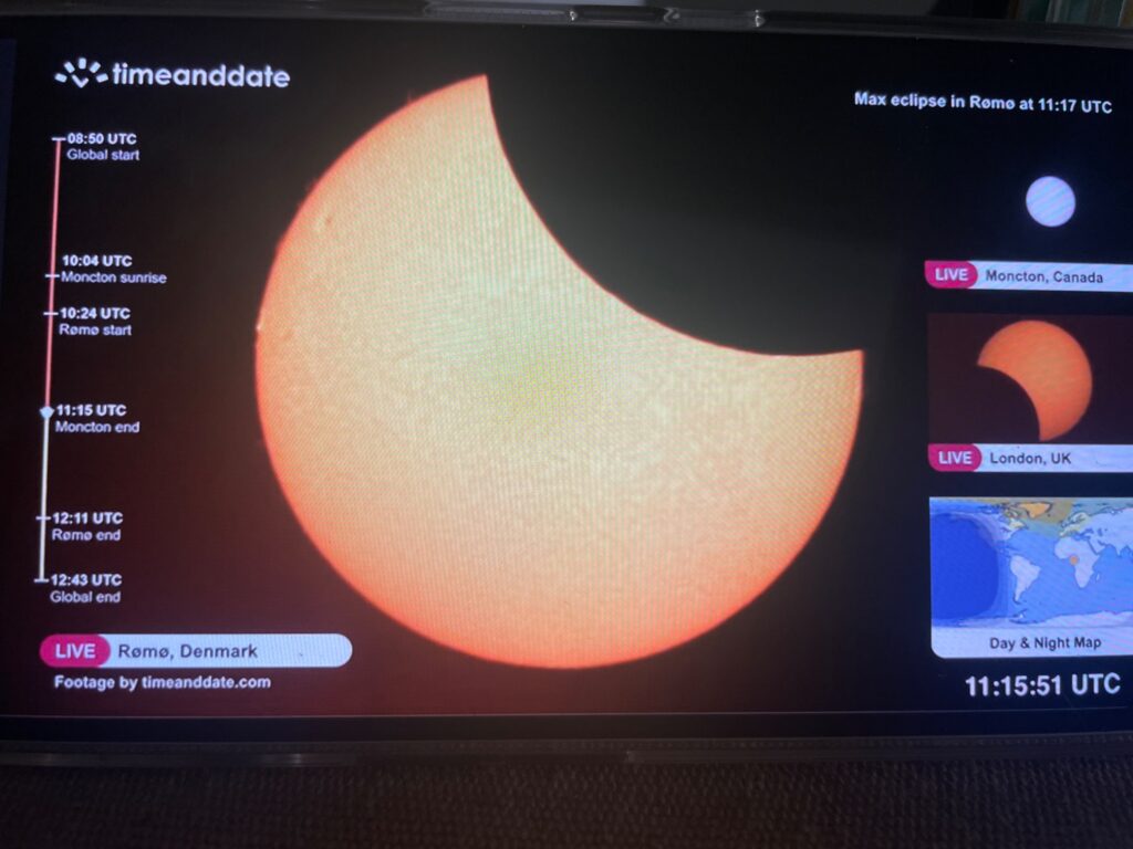 eclissi sole 29 marzo 2025 danimarca 2