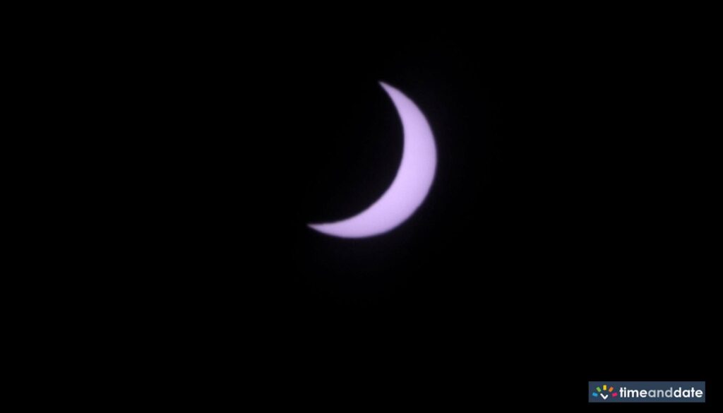 eclissi sole canada 29 marzo 2025