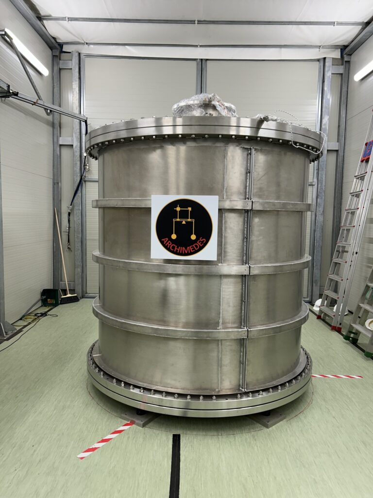 esperimento archimedes einstein telescope