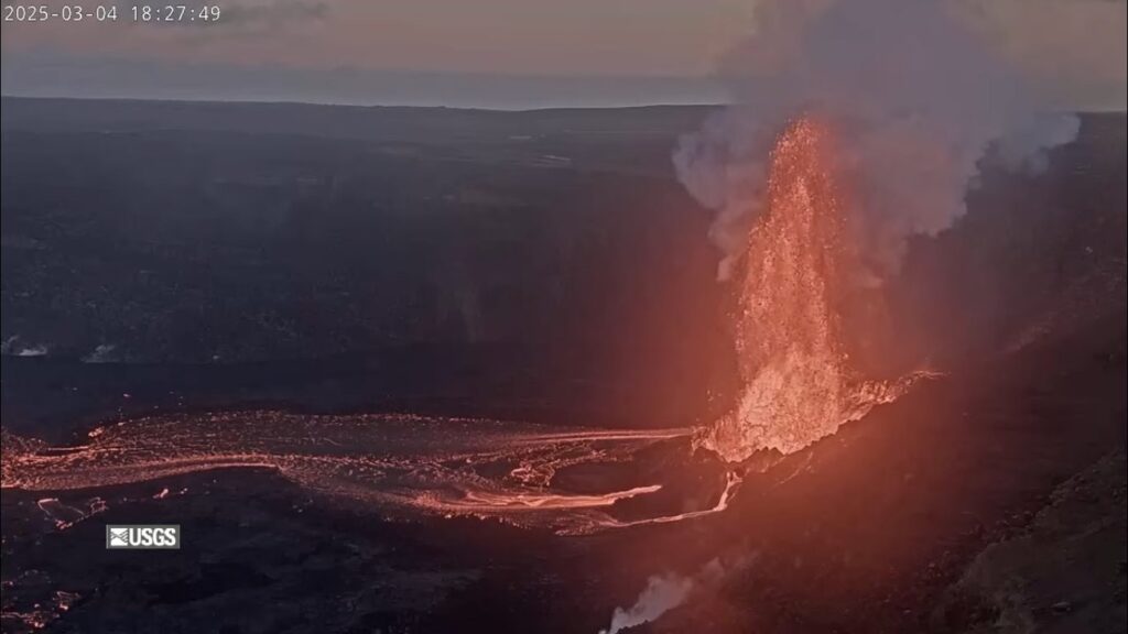 fontane lava kilauea hawaii