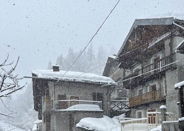 foto neve piemonte oggi