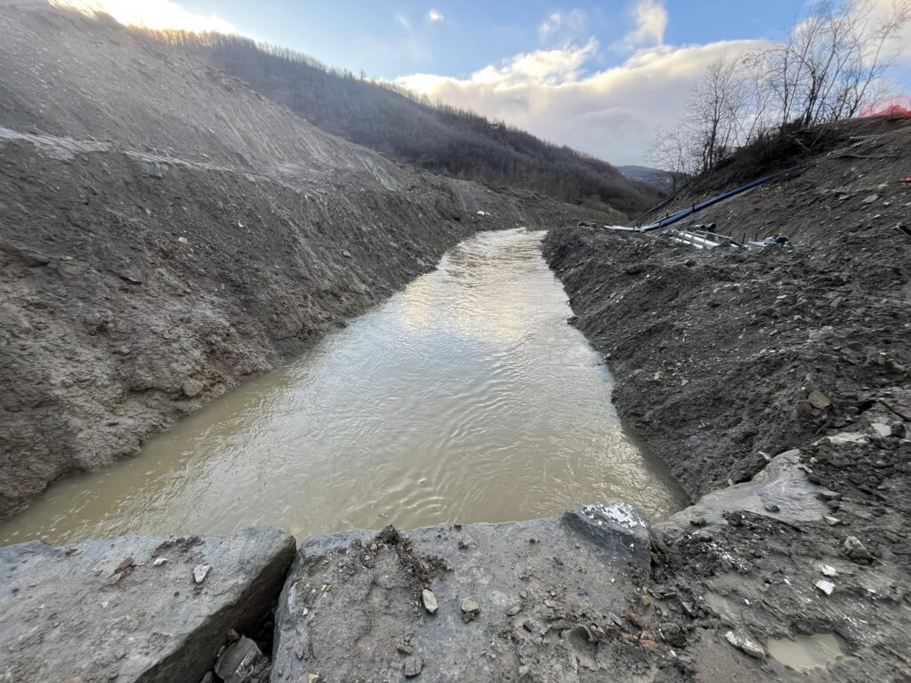 frana a San Benedetto Val di Sambro