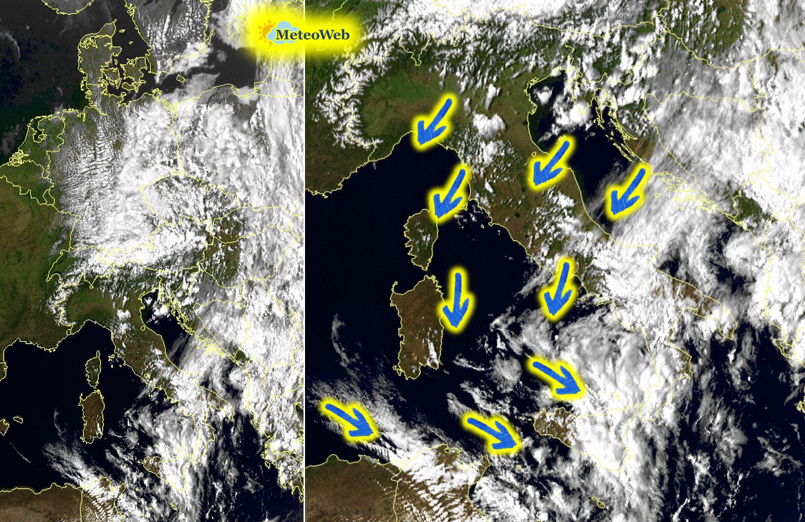 Allerta Meteo, l’aria fredda irrompe da Nord/Est: inizia l’irruzione polare, ecco il colpo di coda dell’inverno | LIVE