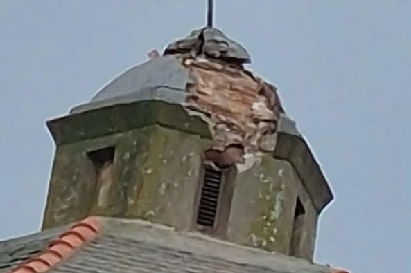 fulmine chiesa mamoiada sardegna