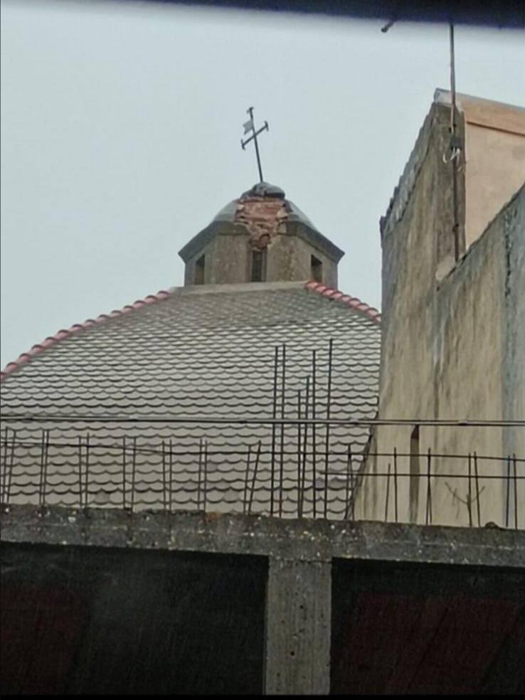 fulmine chiesa mamoiada sardegna