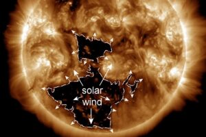 grandine buco coronale vento solare