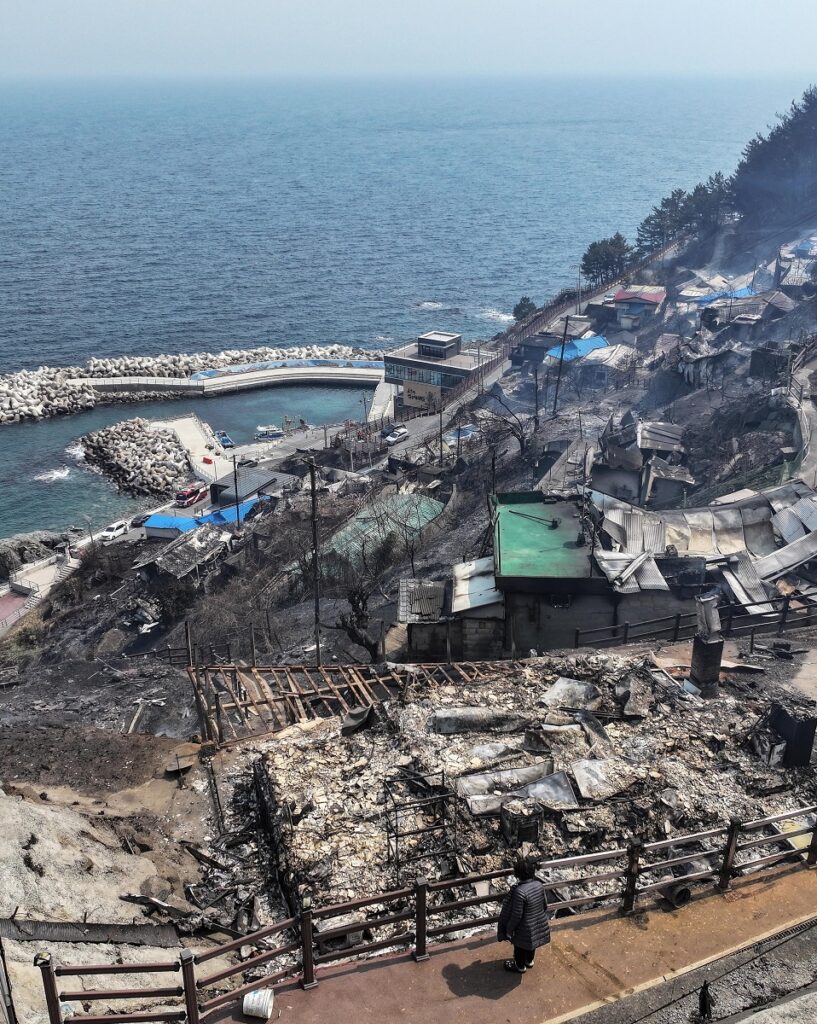 incendi corea sud