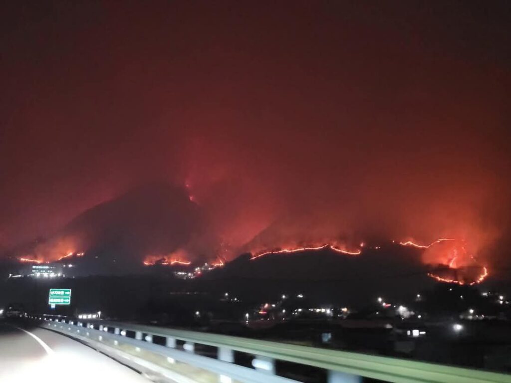 incendio corea sud