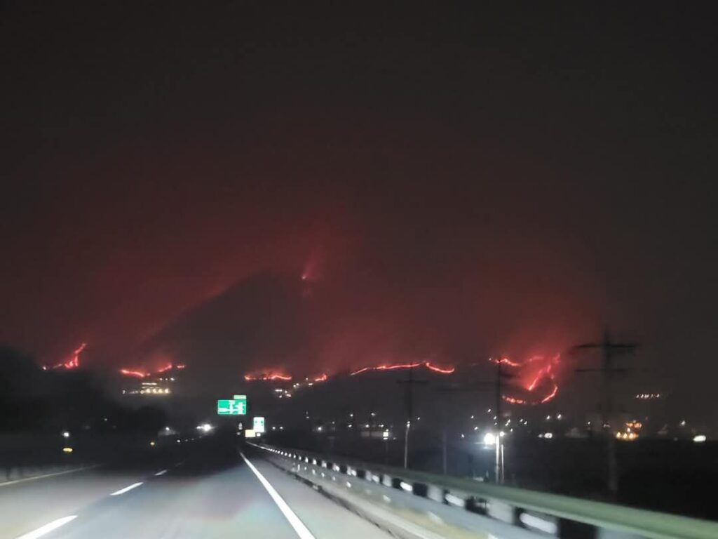 incendio corea sud