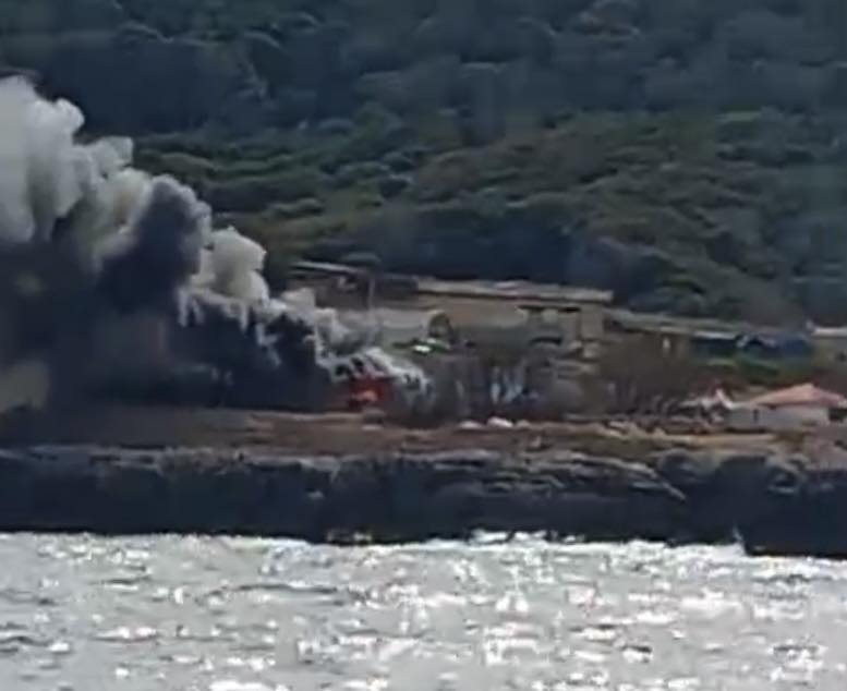 incendio isole tremiti