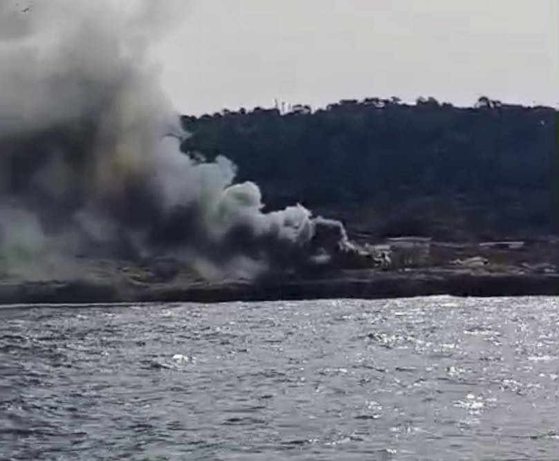 incendio isole tremiti