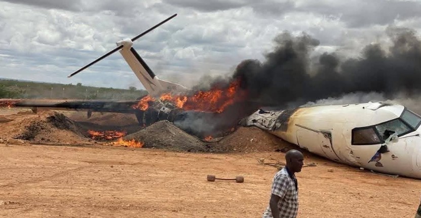 incidente aereo somalia