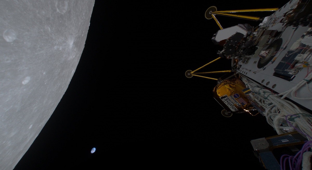 Il lander Athena entra in orbita lunare, countdown per il tentativo di atterraggio | FOTO