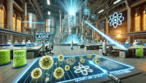 laser quantistici per produrre biogas