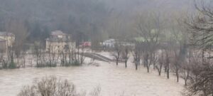 maltempo Ponte a Vicchio toscana
