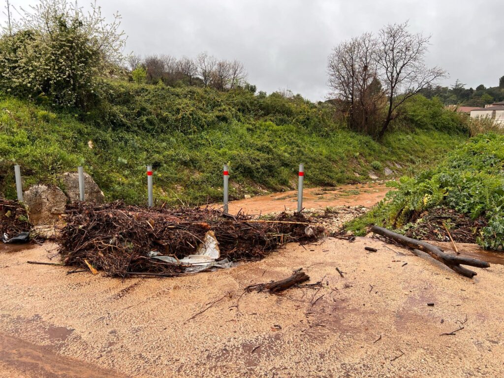 maltempo San Nicandro Garganico puglia