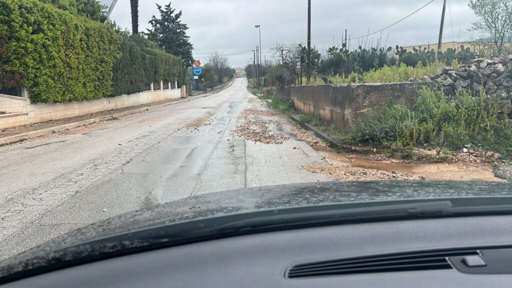 maltempo San Nicandro Garganico puglia