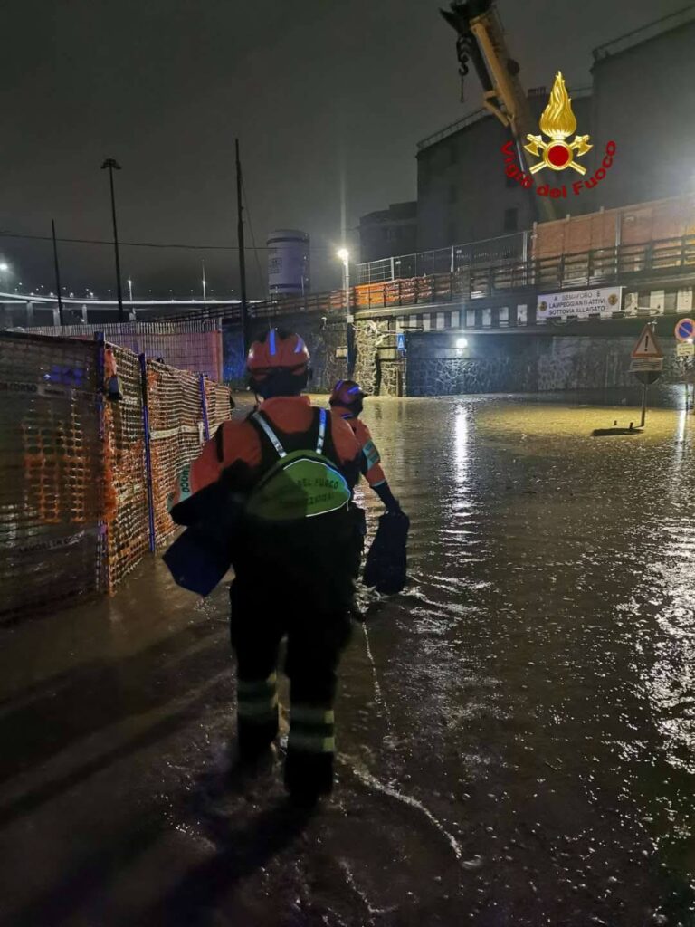 maltempo genova